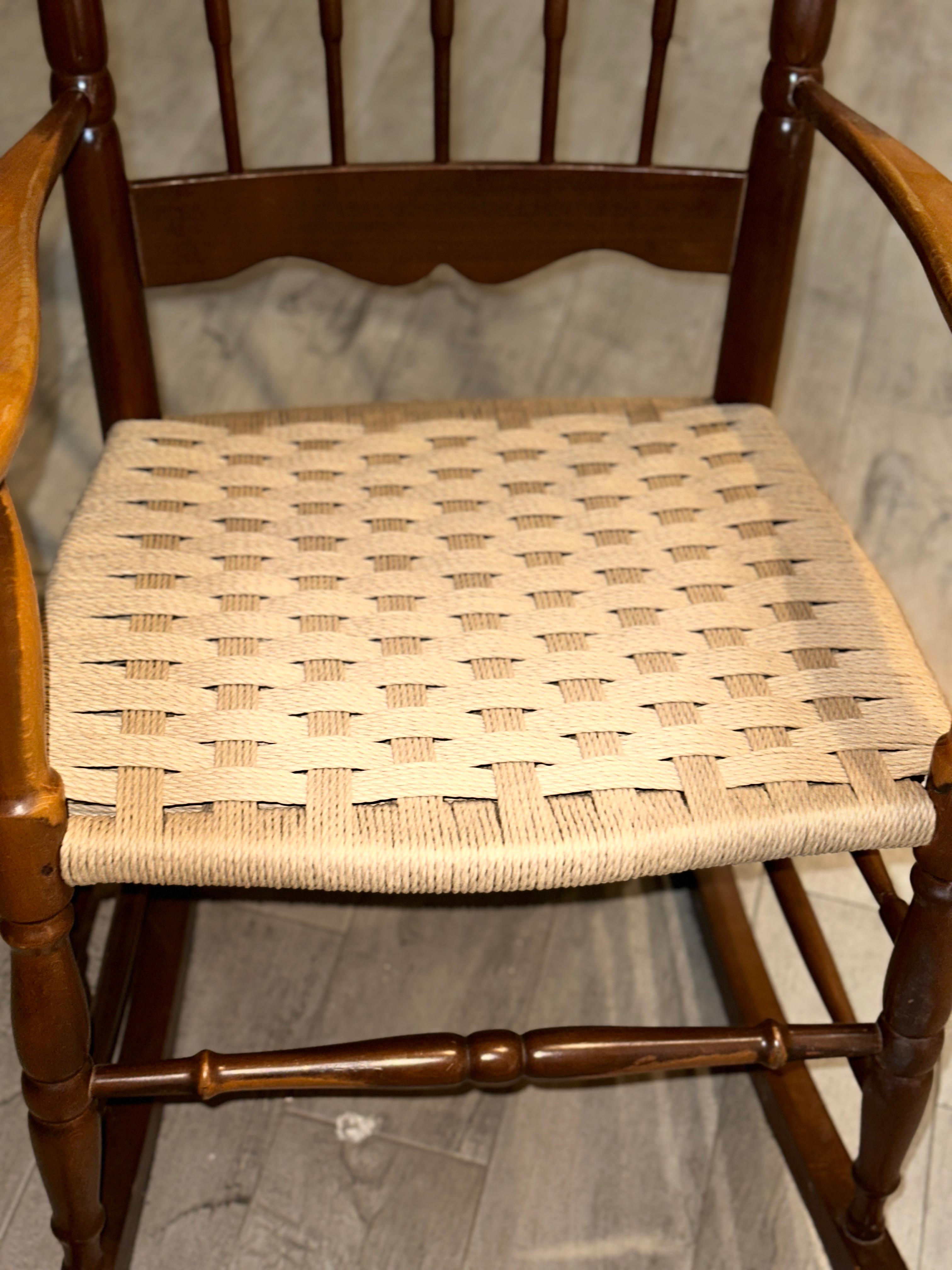 Impagliatura a scacchi dettaglio